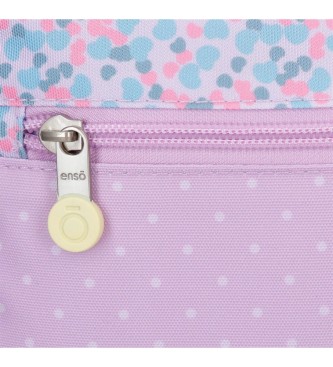 Joumma Bags Enso Śliczny plecak dla dziewczynki liliowy -35x46x0,5cm