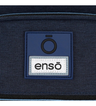 Enso Toilet bag adaptable to trolley Blue -24x15x10cm- Marine
