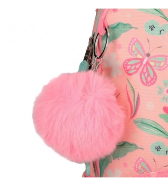 Enso Enso Schne Natur Kulturtasche mit verstellbarem Schultergurt rosa