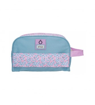 Enso Enso Cute Girl Toilet Bag Double Compartment liliowy -26x16x11cm