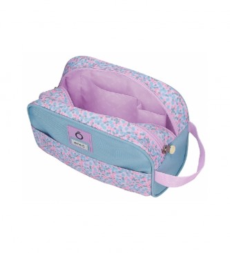 Enso Enso Cute Girl Toiletry Bag Double Compartment lilac -26x16x11cm