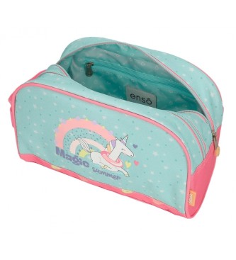 Enso Enso Magic poletna toaletna torbica z dvema predaloma večbarvna