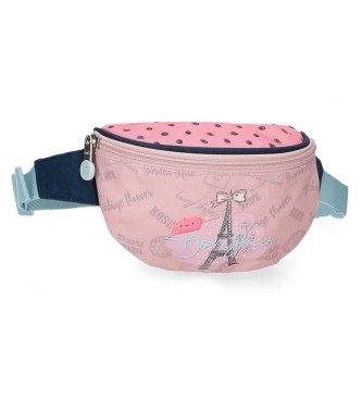 Enso Bonjour pink bum bag