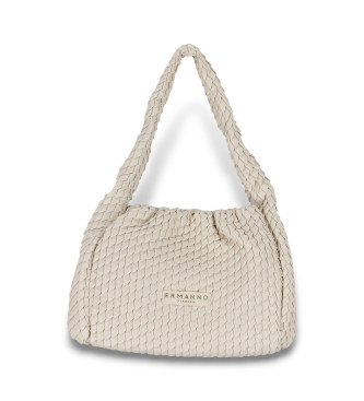 Ermanno Firenze Teagan brązowa torba Hobo S