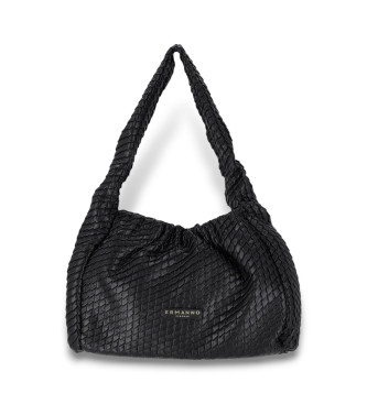 Ermanno Firenze Teagan S Hobo Tasche schwarz