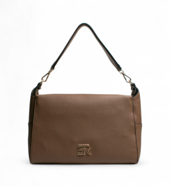 Ermanno Firenze Petit sac  main hobo Victoria Taupe 