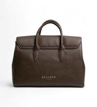 Ermanno Firenze Petit sac brun violet