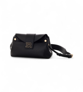 Ermanno Firenze Bolso Flap Vally negro