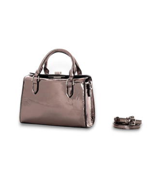 Ermanno Firenze Mini Borsa Bowling Tina Bronzo