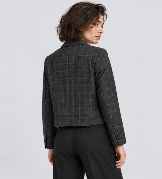 Essentiel Antwerp Blazer Cropped Kiana grå