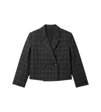 Essentiel Antwerp Blazer Cropped Kiana grå