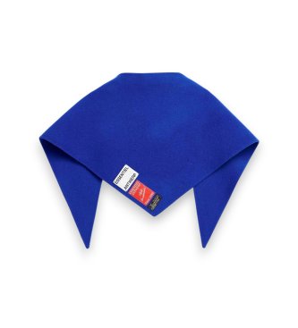 Essentiel Antwerp Écharpe Kaap double face bleue