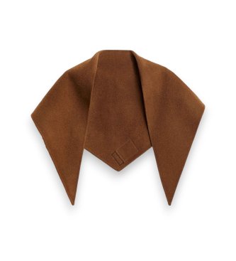 Essentiel Antwerp Écharpe Kaap Double Face marron