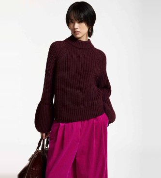 Essentiel Antwerp Kitsch Cordhose mit weitem Bein, Rosa