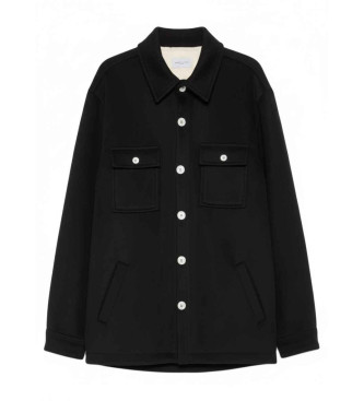 Family First Oversize Plain Jacket black