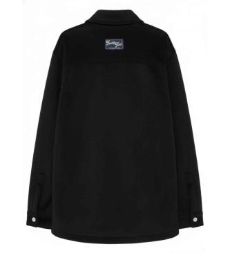 Family First Oversize Plain Jacket black
