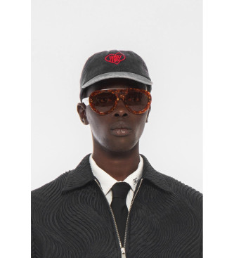 Family First Kappe Herz schwarz