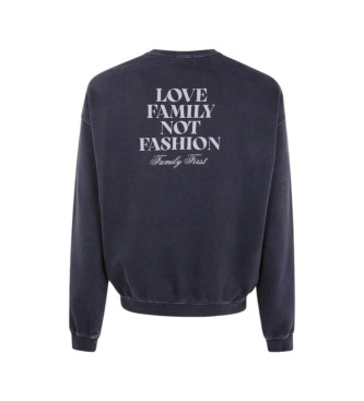 Family First Sudadera Vintage marino