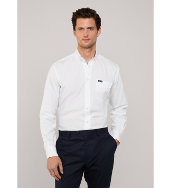 Faonnable Camisa Poplin blanco