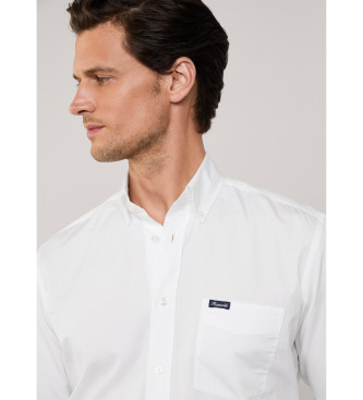 Faonnable Camisa Poplin blanco