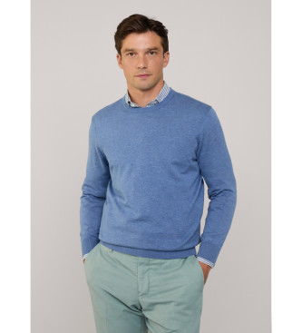 Faonnable Cosilk jumper blue