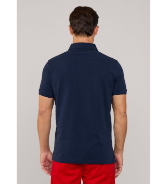 Faonnable Polo Birdie Pima Piq navy