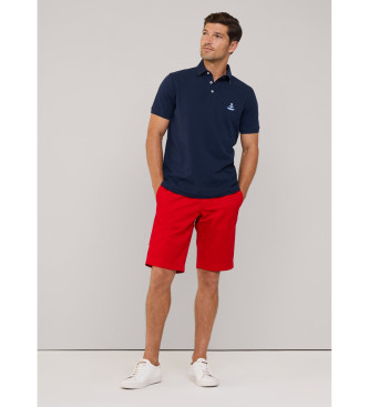 Faonnable Polo Birdie Pima Piq navy