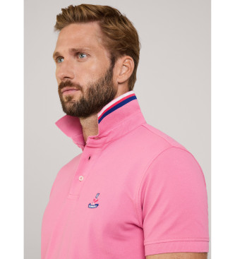 Faonnable Polo Birdie Pima Piq roze