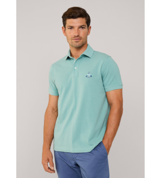 Faonnable Polo Birdie Pima Piq green