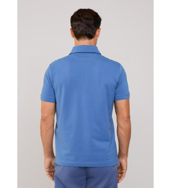 Faonnable Polo bleu Pkt Pima