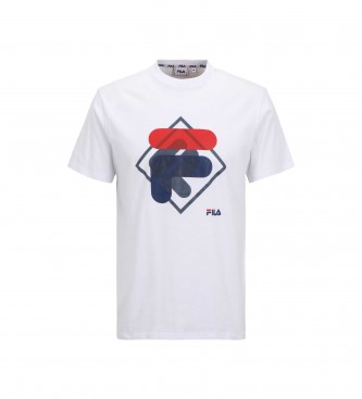 Fila T-shirt con logo Summerfield bianca