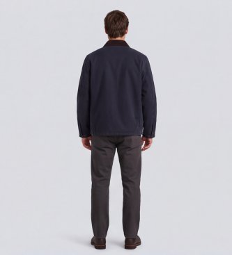 Filson Giacca Insulated Canvas Outfitter blu navy