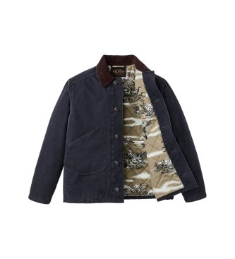 Filson Giacca Insulated Canvas Outfitter blu navy