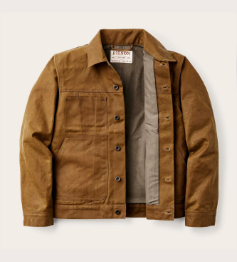 Filson Giacca Short Lined Cruiser marrone