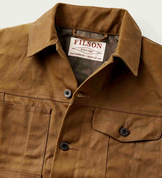 Filson Giacca Short Lined Cruiser marrone