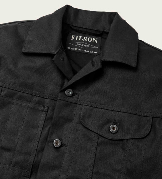 Filson Giacca corta Lined Cruiser nera