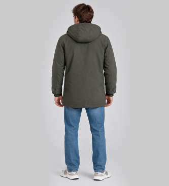 Filson Parka Waxed Field Down verde