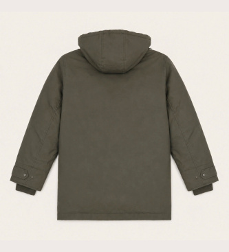 Filson Parka Waxed Field Down verde