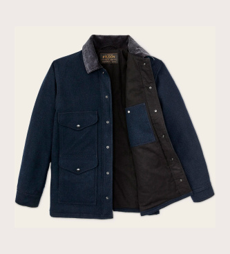Filson Giacca Spokane Insulated Cruiser blu navy