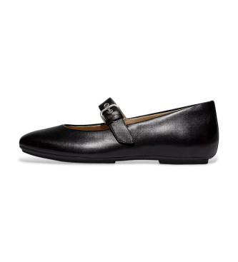 Fitflop Ballerines en cuir Delicato noir