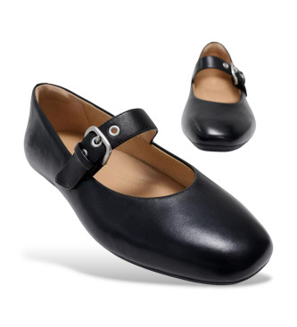 Fitflop Ballerines en cuir Delicato noir