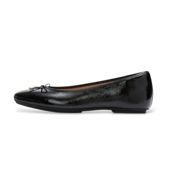 Fitflop Balerinke iz usnja Delicato Bow črne