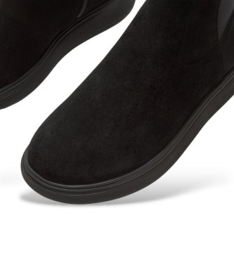 Fitflop Botas Altas de Piel Iq-Comff negro