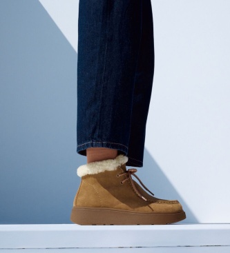Fitflop Botas Gen-FF Shearling terracota