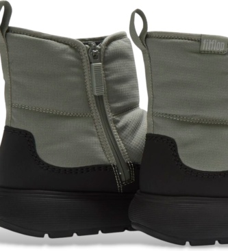 Fitflop Škornji iQ-ComFF žajbljevo zeleni