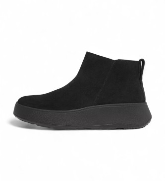 Fitflop F-Mode Leather Ankle Boots preto