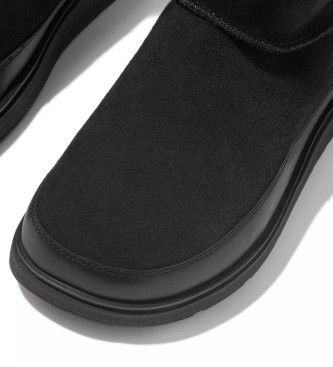 Fitflop Skórzane buty za kostkę Gen-Ff czarne