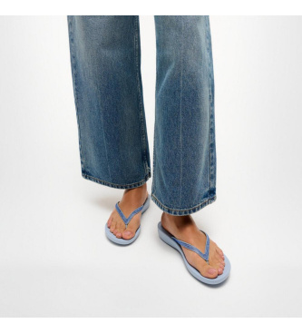 Fitflop Infradito iQushion Sparkle blu nuvola