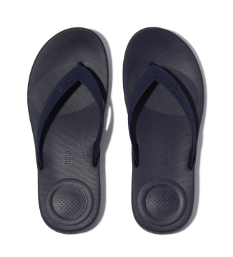 Fitflop Chanclas iQushion Textured-Strap marinblå