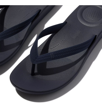 Fitflop Chanclas iQushion Textured-Strap marinblå